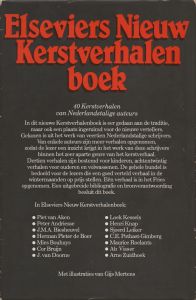 Elseviers Nieuw Kerstverhalenboek (achterkant stofomslag)